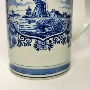 Heineken | Kitchen | Vintage Heineken Hand Painted Delft Blue Stein ...
